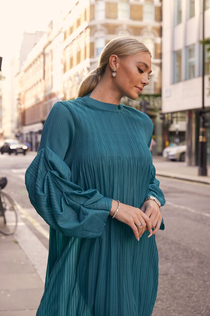 chancery pippa pleated dress CHANCERY Pippa Pleated Dress