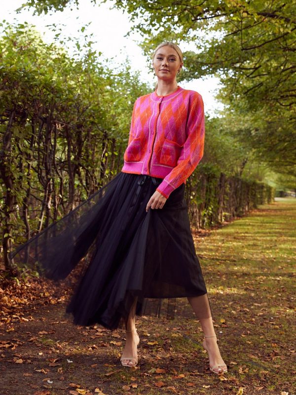 Charlotte-Tulle Skirt Black