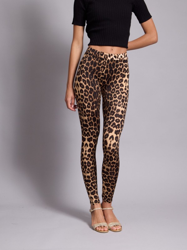 JENNA- Leggings In Leopard print