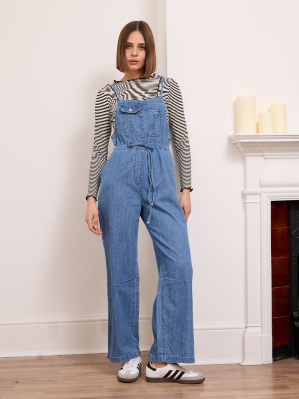 Jenifer - boyfriend denim overalls
