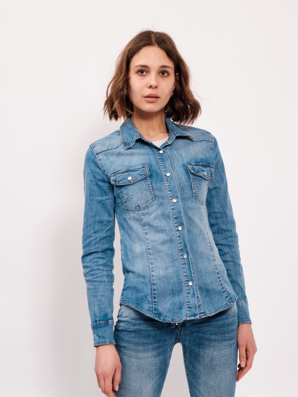Dina - Denim Shirt