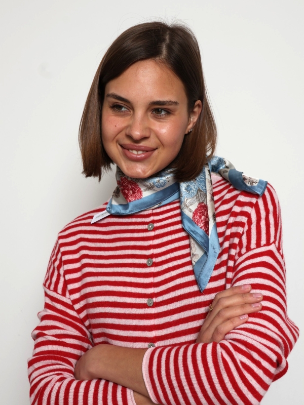 Tenley- Petite Printed Neck Scarf