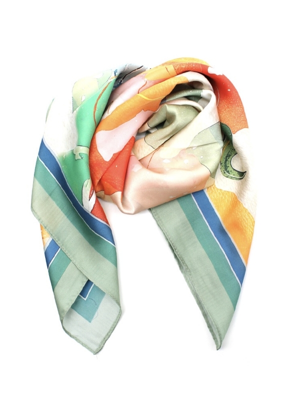 Taiwo - Petite Printed Neck Scarf