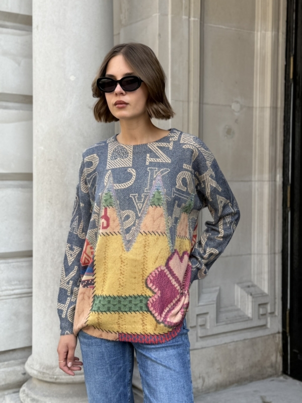 Embellished knitwear