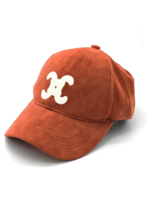 Gabriella - Casual Baseball Cap in orange