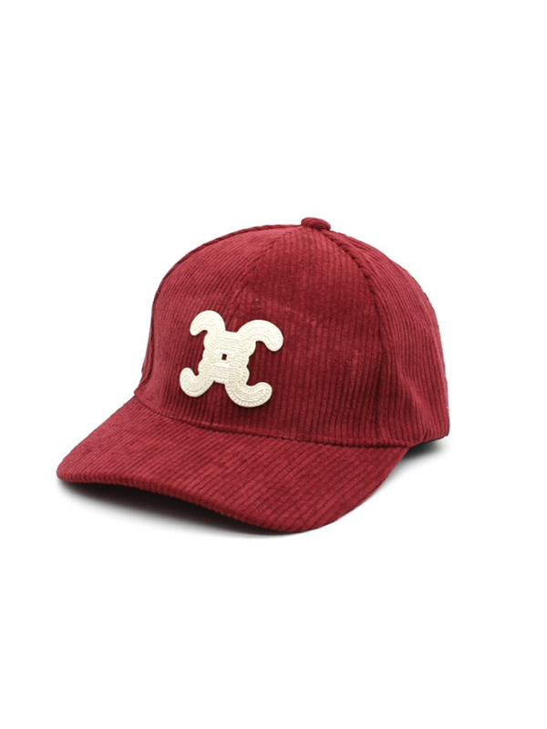 Gabriella - Casual Baseball Cap in burgundy